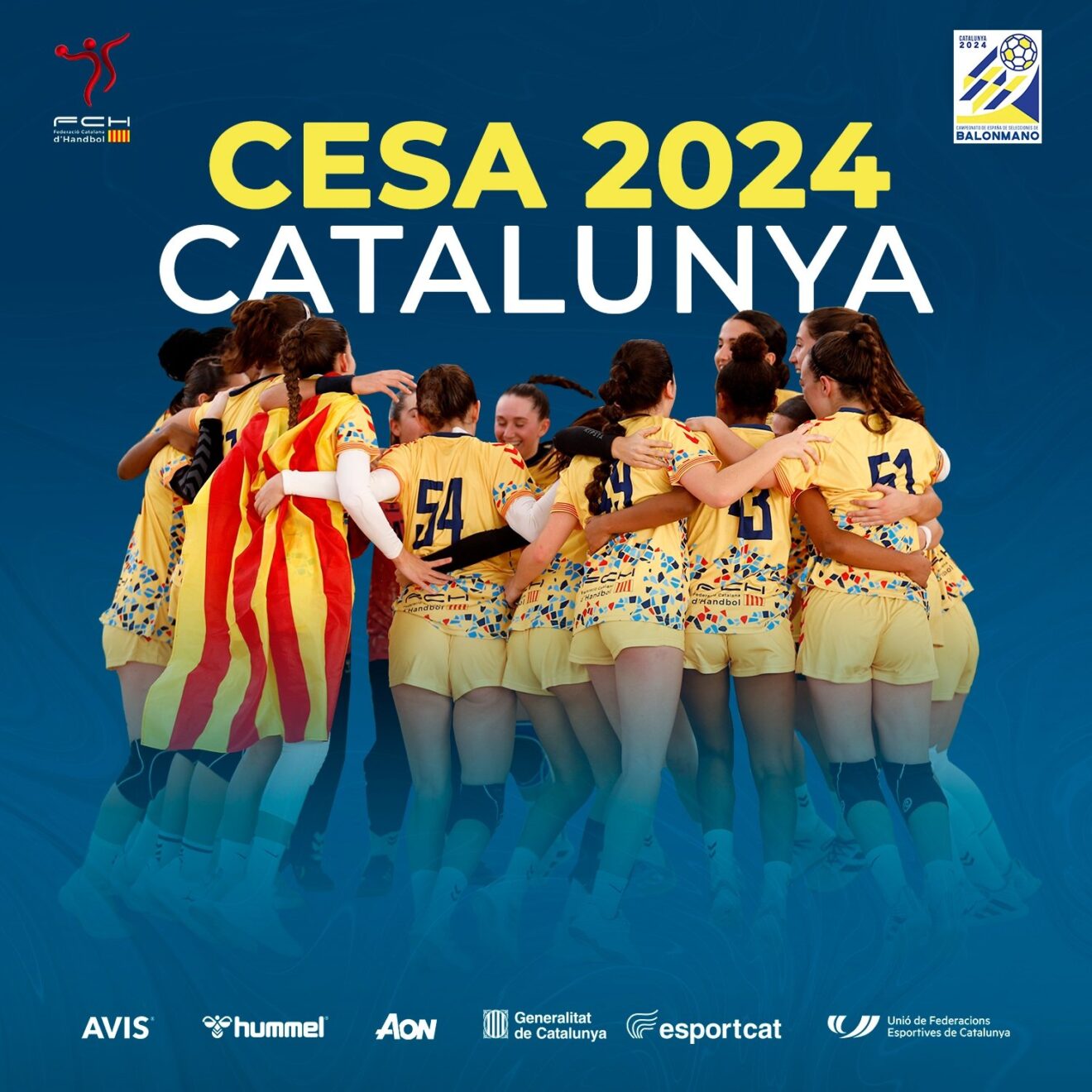 Catalunya acollirà el CESA 2024 Federació Catalana d'Handbol